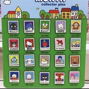 New Sanrio limited edition 32 pin set!